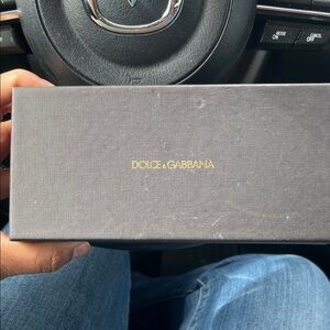 Dolce & Gabbana Black Box with Gold Logo